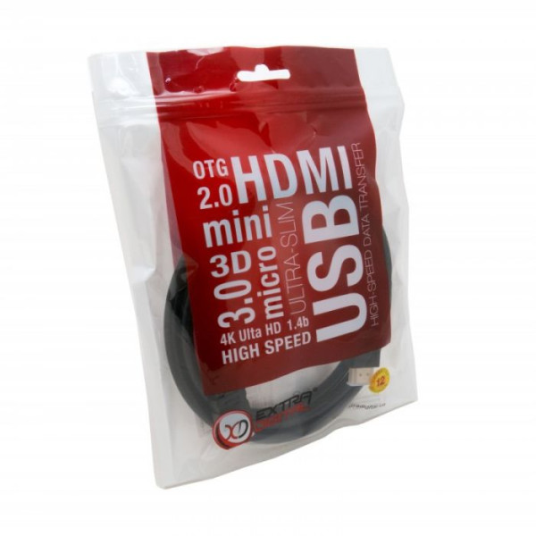 Extradigital Відео кабель HDMI to HDMI, 1.5m, позолочені конектори, 1.3V